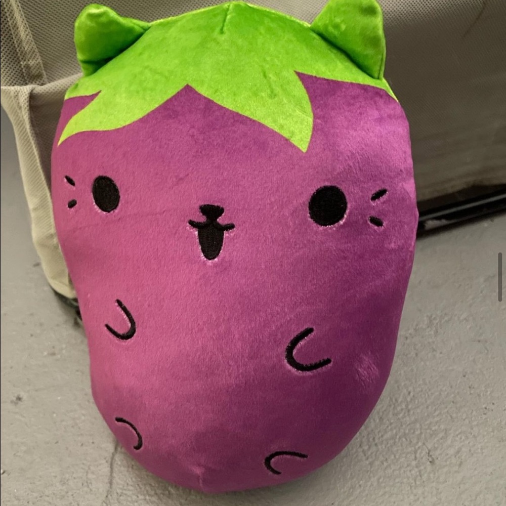 Cats Vs Pickles Jumbo Eggplant Cat
